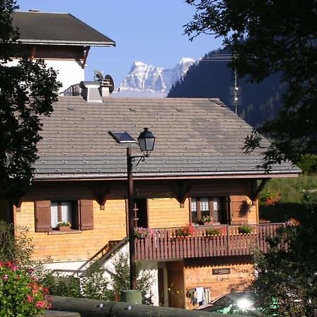 Chalet Peloton La Chapelle-d'Abondance Exterior photo